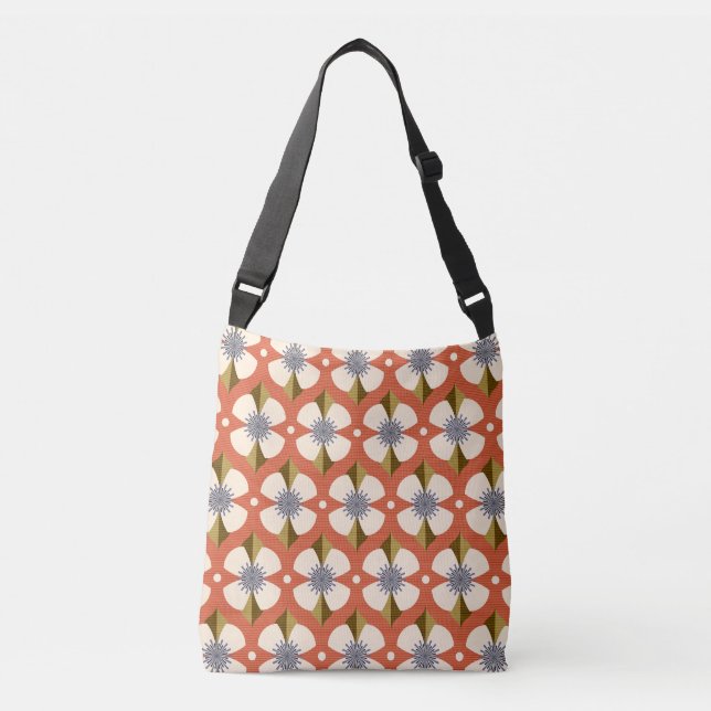 7os Buttercup Blume braun Tragetaschen Mit Langen Trägern (Vorderseite)