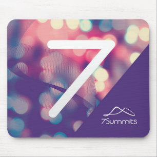 7Summits lila Mousepad