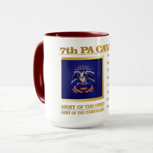 7th PA Cavalry (BH) Tasse
