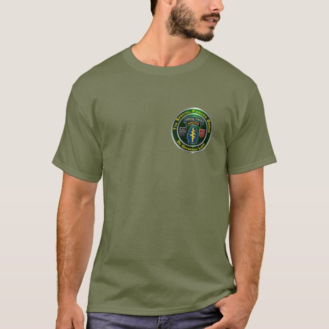 7th Special Forces Group Airborne T-Shirt (Vorderseite)