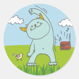 8月モンスターシール RUNDER AUFKLEBER