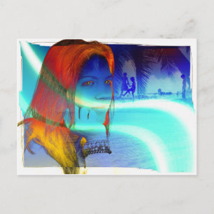 8001 FARBFÄHIGE FASHION TAYDREAMING-ERINNERUNGEN C POSTKARTE