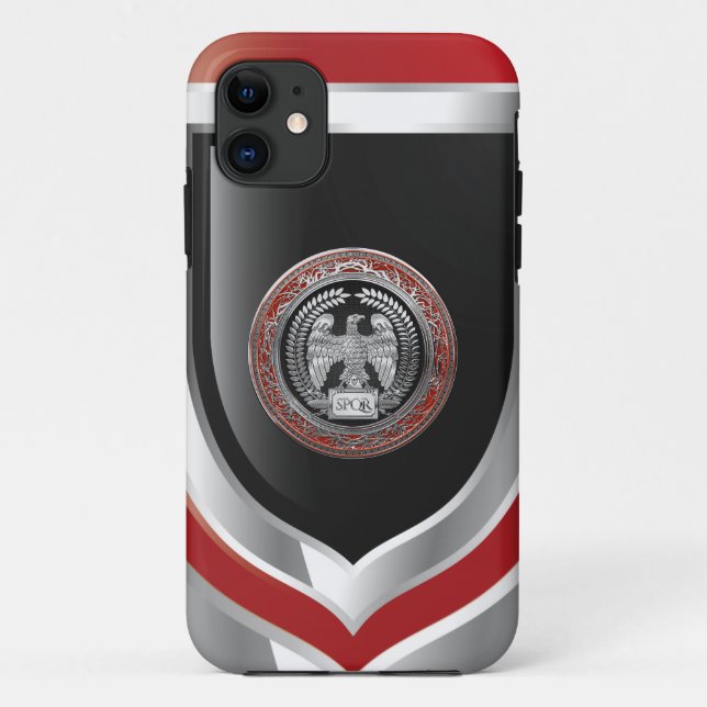 [800] Kaiseradler Silver Case-Mate iPhone Hülle (Rückseite)