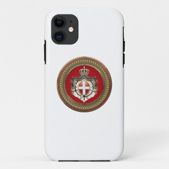 [800] Maltas - SMOM-Wappen Case-Mate iPhone Hülle (Rückseite)