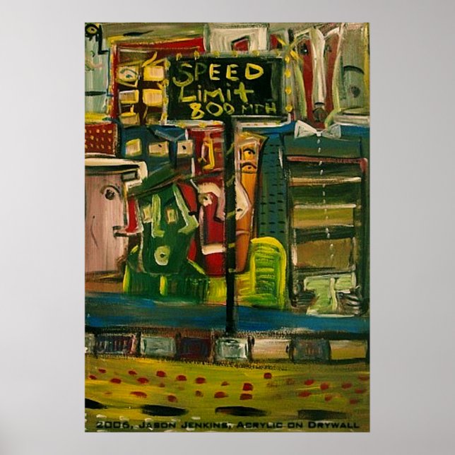 800 MPH POSTER (Vorne)