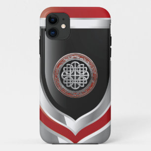 [800] Sacred Celtic Silver Knot Cross Case-Mate iPhone Hülle