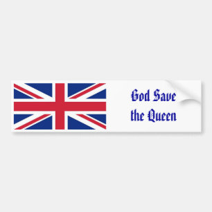 800px-Flag_of_the_United_Kingdom_svg, Gott retten Autoaufkleber