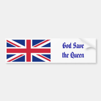 800px-Flag_of_the_United_Kingdom_svg, Gott retten… Autoaufkleber