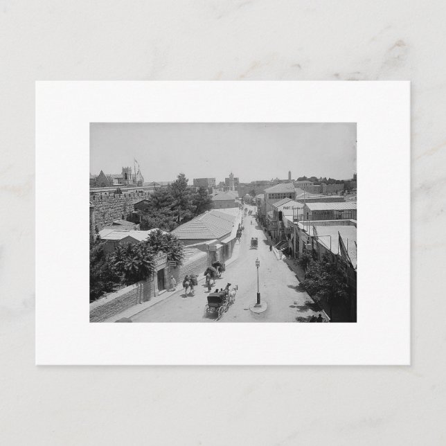 800px-JaffaStreet[1] Postkarte (Vorderseite)