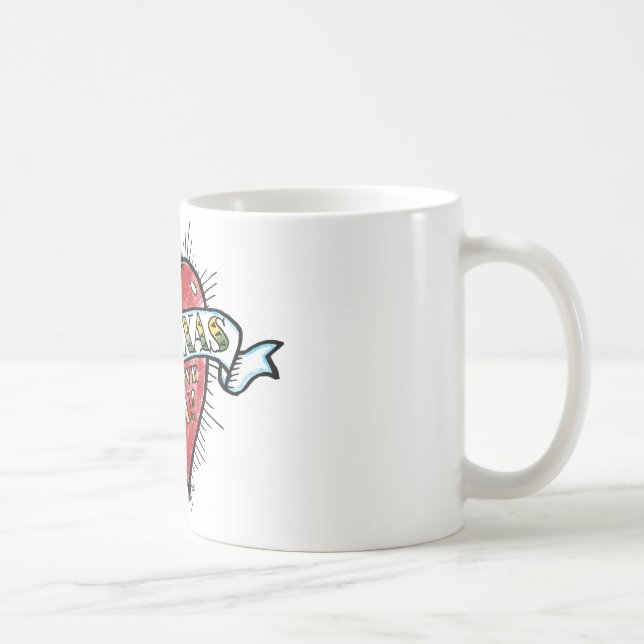 801 Texas, wir Liebe Sie! Kaffee-Tasse Kaffeetasse (Rechts)