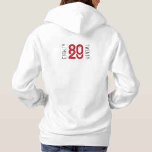8020 Sweat - shirt à capuche féminine (rouge)