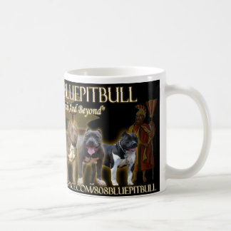 808 Blau Pitbull Anordnungs-Tasse Kaffeetasse