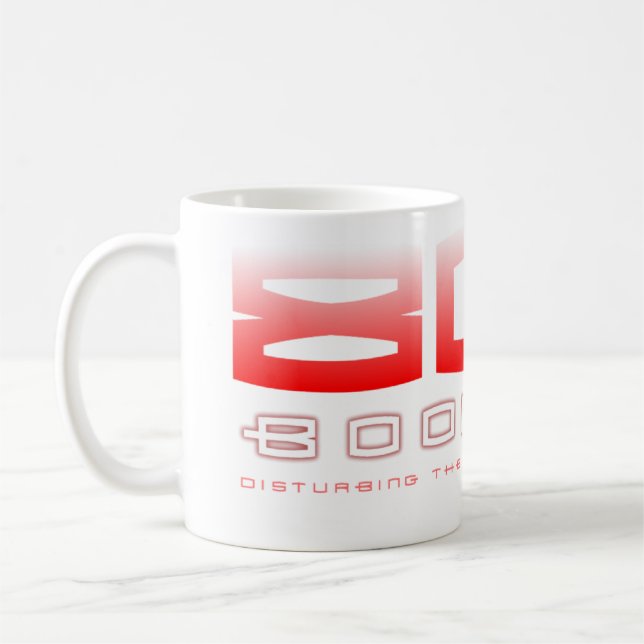 808 BoomBap (rot) Kaffeetasse (Links)