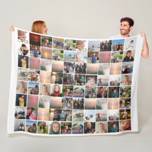 80 Einzigartige Fotos oder Ihre Bilder oder Zitate Fleecedecke