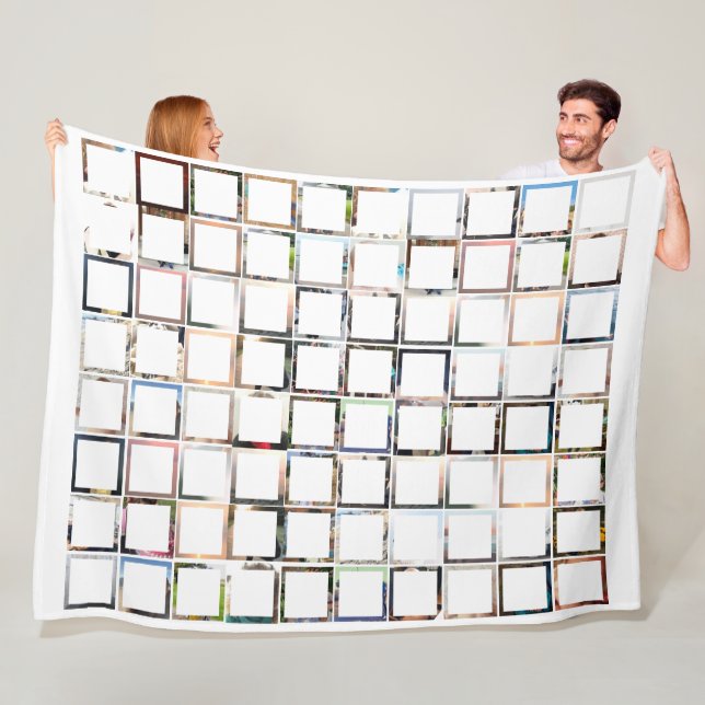 80 Einzigartige Fotos oder Ihre Bilder oder Zitate Fleecedecke (Beispiel)