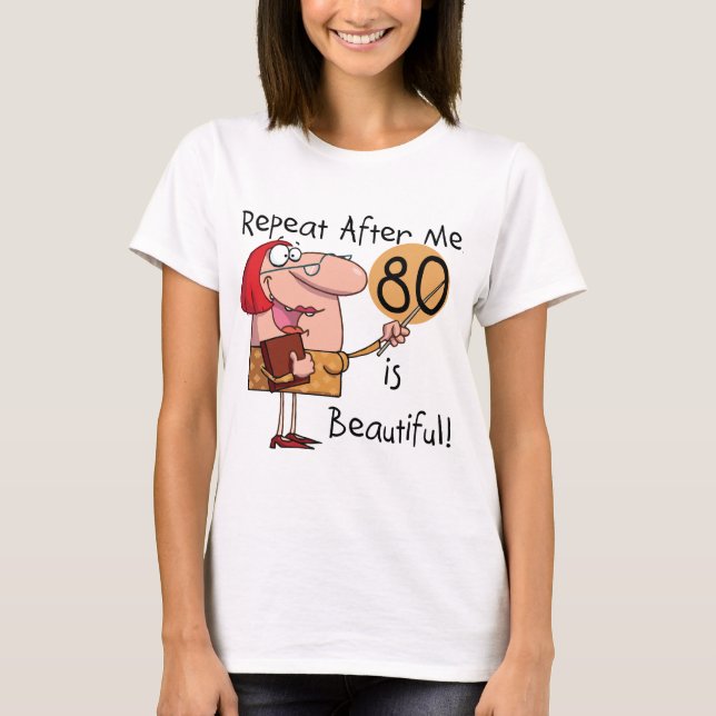 80 est de beaux t-shirts et cadeaux (Devant)