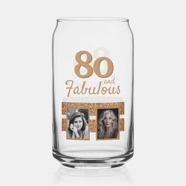 80 et Fabulous Gold Parties scintillant 2 Photo 80 (Recto)
