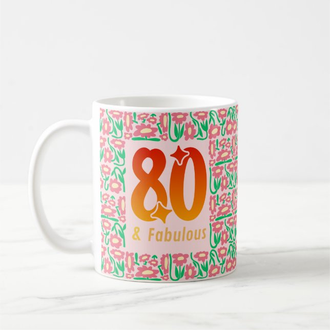 80. & Fabulous Kaffeetasse (Links)