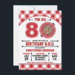 80. Geburtstag Barbecue Einladung<br><div class="desc">Feiern Sie den Big 8 O mit diesem Geburtstag Barbecue Einladung mit einem roten Grill und Gingham Tischdecken Muster. Passen Sie Ihren eigenen Text an. Original Illustration von pj_design. Kontaktieren Sie mich für jede Hilfe,  die Sie benötigen.</div>