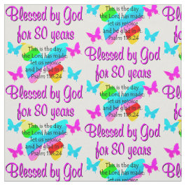 80. GEBURTSTAG PRAYER STOFF