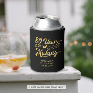 80. Geburtstag Retro Jahre im Herstellernamen Dosenkühler