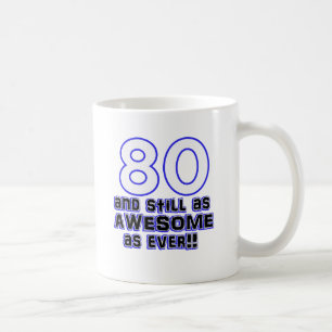 80. Geburtstagsentwurf Kaffeetasse