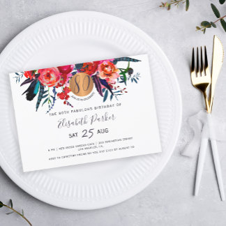 80. Geburtstagsfeier des Bohoner Blumenkohls Einladung