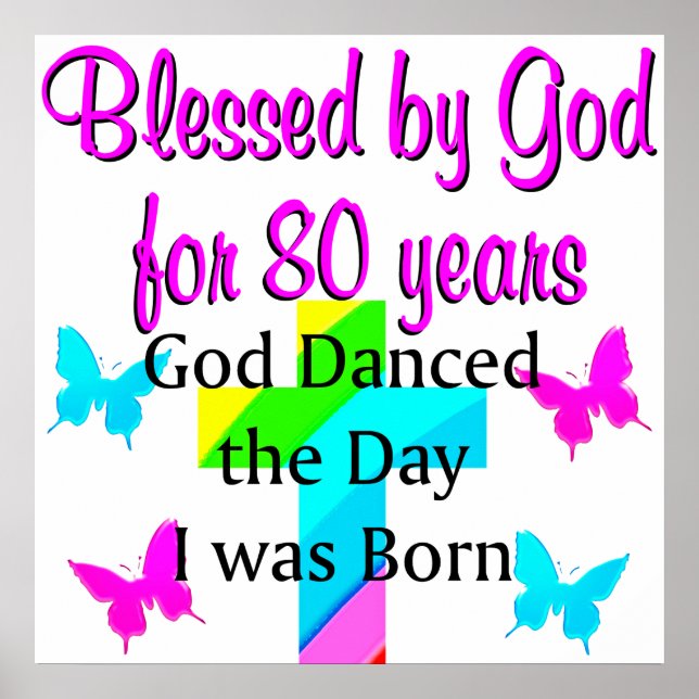 80. GOTT LIEBING POSTER (Vorne)