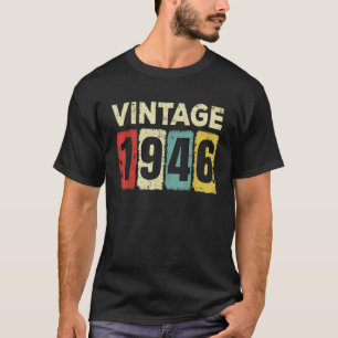 80 Jahre alt 1946 80 Jahre alt Bday Männer Frauen T-Shirt