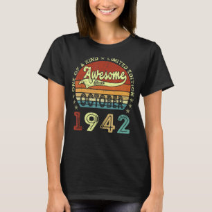 80 Jahre alt Phantastisch seit Oktober 1942 80. Ge T-Shirt