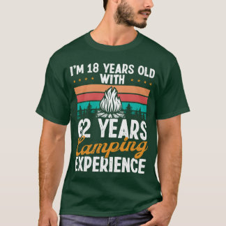 80 Jahre alter Camper Berge Camping 80. Geburtstag T-Shirt