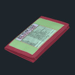 80 Jahre alter Sims Code Funny Birthday Senioren Trifold Geldbörse<br><div class="desc">Feiern Sie mit einem Lachen einen Meilenstein zum Geburtstag! Der 80-jährige Sims Code Funny Birthday Seniors Trifold Wallet enthält einen unglaublich witzig "sims Code" speziell für Senioren, der Spaß in die Freuden des Alterns bringt. Ideal für den 80-Jährigen mit einem großen Gefühl von Spaß, macht diese Dreifach-Brieftasche ein lustiges und...</div>