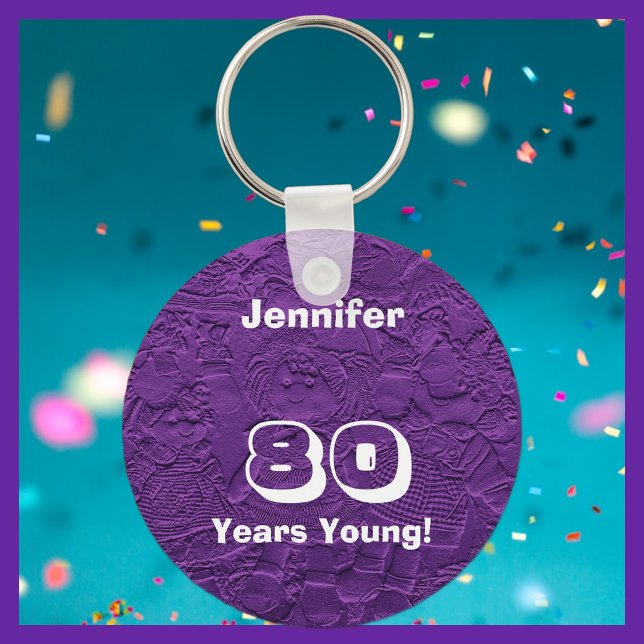 80 Jahre Junge Niedliche Lila Rag Dolls, Name, Schlüsselanhänger (Von Creator hochgeladen)