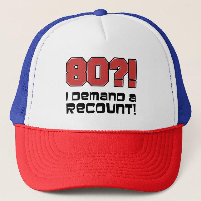 80 Je Demande Un Casquette De Recompte (Devant)