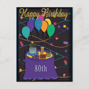 80. POSTKARTE