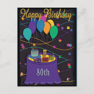 80. POSTKARTE