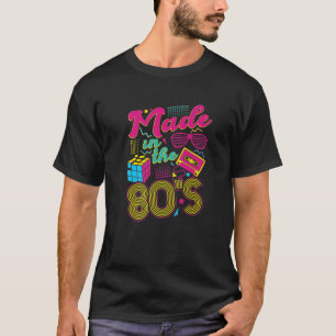 80er 80er Jahre Retro-Party lustiges Geschenk flas T-Shirt