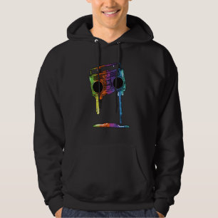 80er & 90er Jahre Boombox Music Hip Hop Rap Hoodie