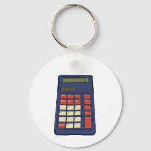 80er 90er Taschenrechner Mathe Schule Nostalgie Schlüsselanhänger