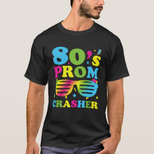 80er Abschlussball-Crasher 80er Retro-Disco-Achtz T-Shirt