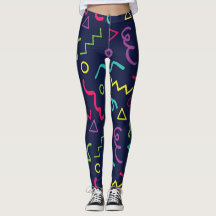 80er achtziger Retro-Neon-Memphis-Muster