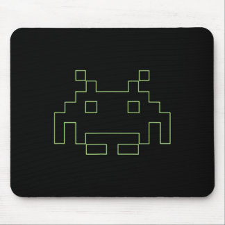 80er Arcade Game Retro Space Alien Invaders Gamer Mousepad