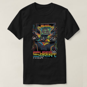 80er Arcade Super Sprint T-Shirt