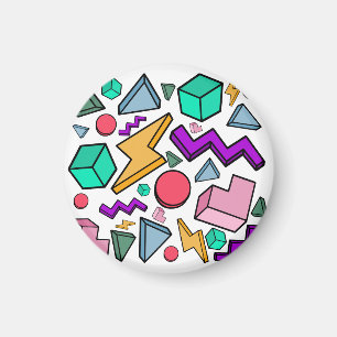 80er Ästhetische Vintag Retro Magnet