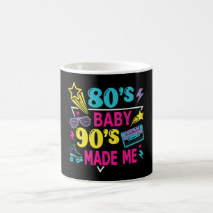 80er-Baby, 90er haben mich Retro gemacht Kaffeetasse