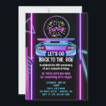 80er Birthday Party Redaktiontable Einladung<br><div class="desc">Retro 80er Party Design - Neon "Party Like It’s 1989" Thema für Throwback-Feiern Bereit zum Party, wie es 1989 ist - oder '87, oder ein vollkommen tubuläres Jahr aus dem ältesten Jahrzehnt überhaupt! Dieses Retro-80er-Party-Design macht Spaß mit lebhaften Neonakzenten, kühlen Schriftart und klassischen Rückzugsvibes. Dieses Design eignet sich perfekt, um...</div>