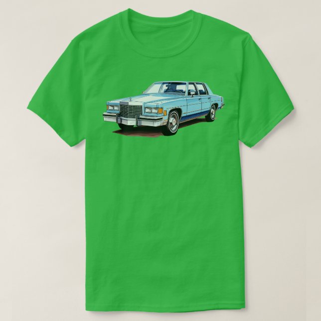 80er Cadillac 1 T-Shirt (Design vorne)