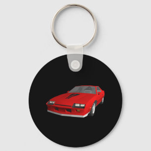 80er Camaro Sport-Auto: Modell 3D: Schlüsselanhänger