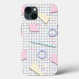 80er Candy Pastel Geo Phone Case