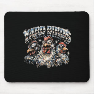 80er Ckyard Hühnerliebhaber Heavy-metal Rockmusik Mousepad